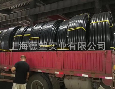 上海厂家供应HDPE硅芯管 PE穿线管