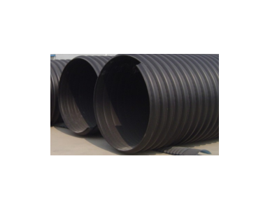 厂家直供+HDPE钢带增强螺旋波纹排水管